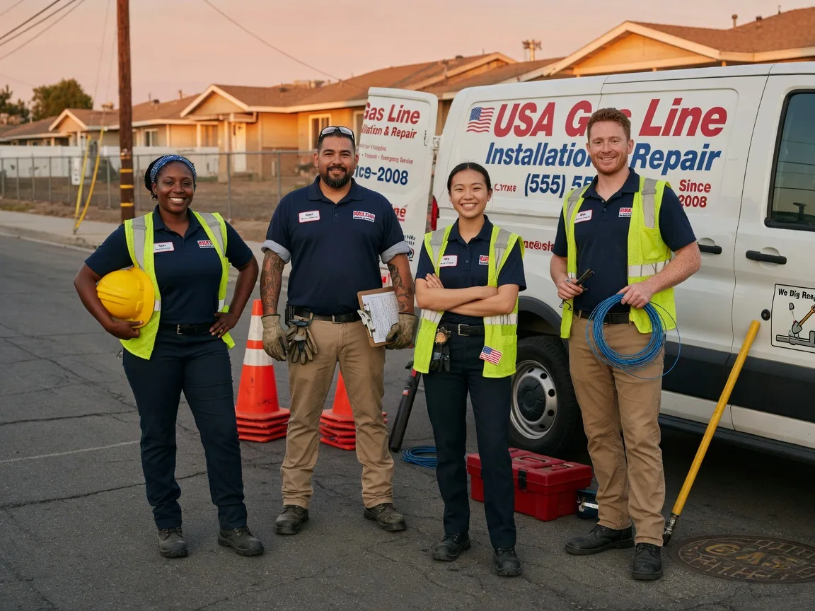 Gas Line Installation company in Collins, GA